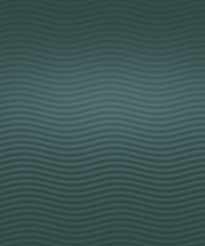 Layered teal wave patterns suggesting ocean sounds